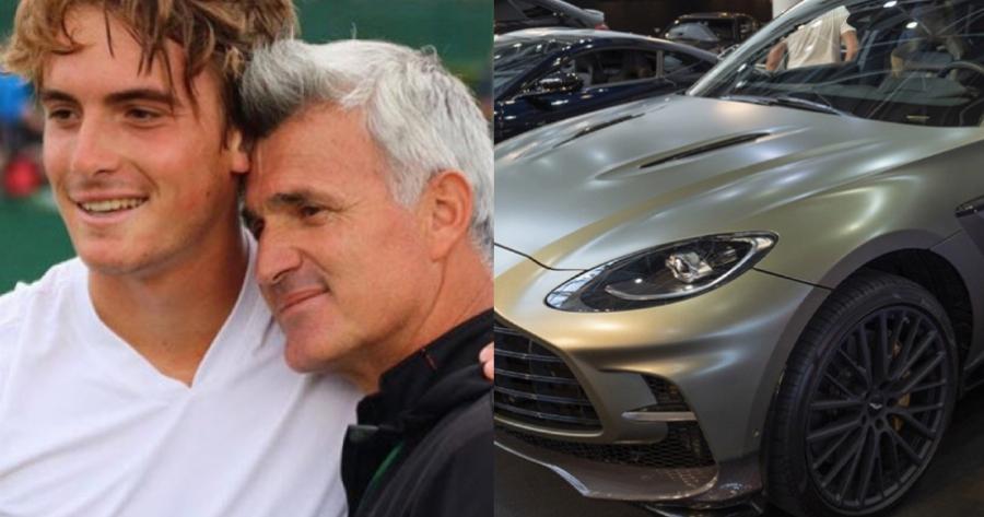 Το δώρο του Στέφανου Τσιτσιπά προς τον πατέρα του: Έκανε δώρο στον πατέρα του αυτοκίνητο αξίας 240.000 ευρώ