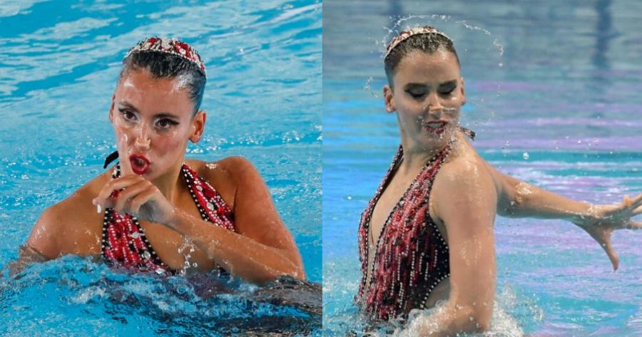 Μεγάλη επιτυχία για την Βασιλική Αλεξανδρή: Χάλκινο μετάλλιο στη συγχρονισμένη κολύμβηση… με τη συνοδεία του Βασίλη Παπακωνσταντίνου