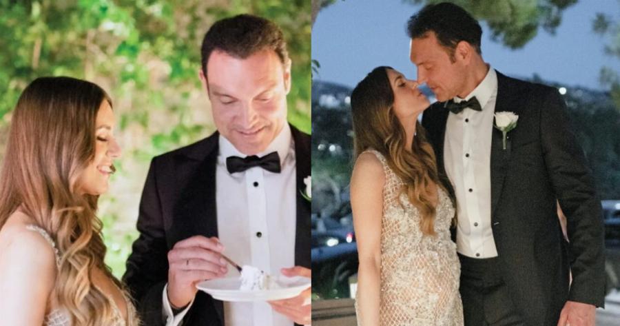 Παραμυθένιο νυφικό και εκλεκτοί καλεσμένοι: Ο λαμπερός γάμος της εγκυμονούσας Ιωάννας Σιαμπάνη με τον Τζίμη Σταθοκωστόπουλο