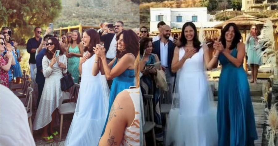 Συγκίνηση για την Πόπη Τσαπανίδου: Οι φωτό να συνοδεύει τη κόρη της νυφούλα και το μήνυμά της