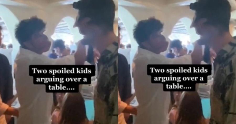 Άγριος τσακωμός στην Μύκονο μεταξύ πλουσιόπαιδων για το ποιος θα κάτσει σε καλύτερο τραπέζι