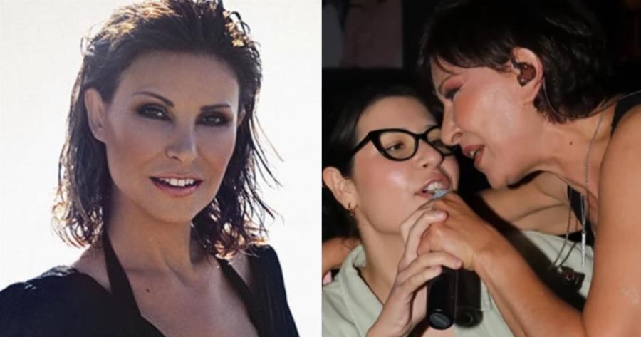 Κωνσταντίνα: Ποζάρει αγκαλιά με την κόρη της Χριστίνα Δουκάκη η οποία βρίσκεται συνέχεια στο πλευρό της