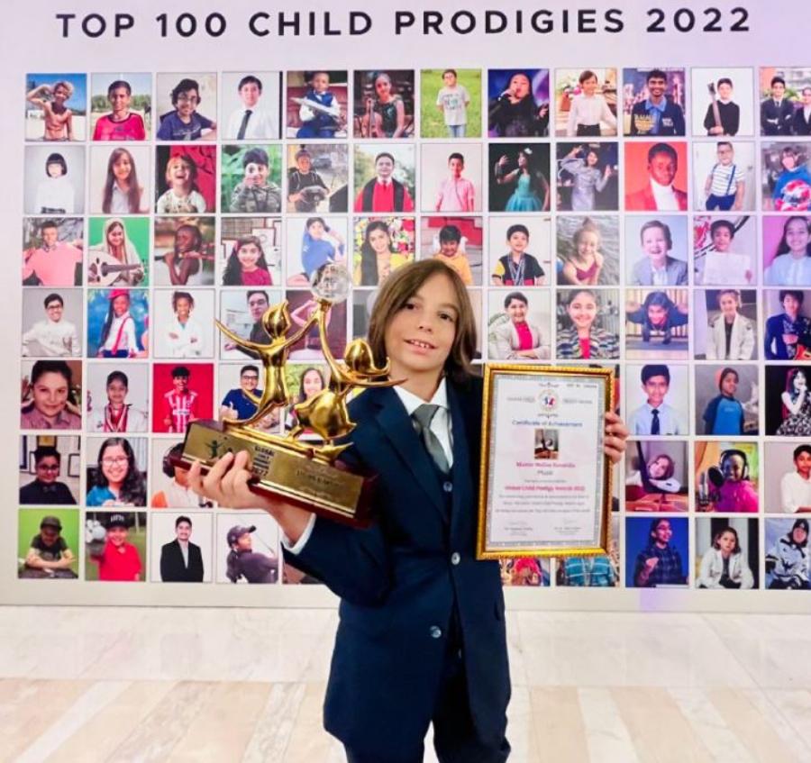 Η σπουδαία διάκριση του Στέλιου Κερασίδη: Στα κορυφαία ταλέντα του κόσμου για το 2022 ο 10χρονος Στέλιος