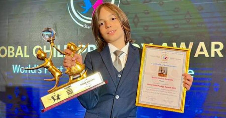 Η σπουδαία διάκριση του Στέλιου Κερασίδη: Στα κορυφαία ταλέντα του κόσμου για το 2022 ο 10χρονος Στέλιος