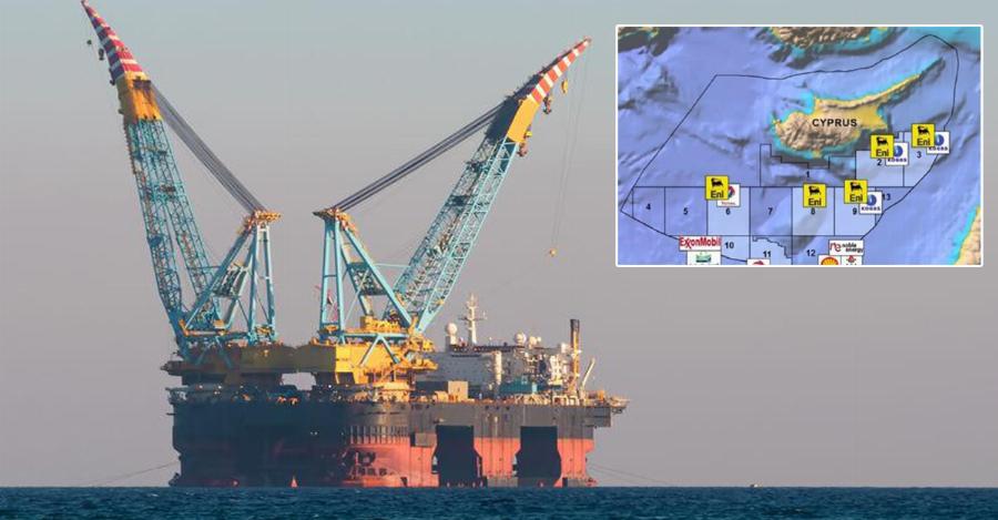 Εντοπίστηκε τεράστιο κοίτασμα φυσικού αερίου στα ανοικτά της Κύπρου