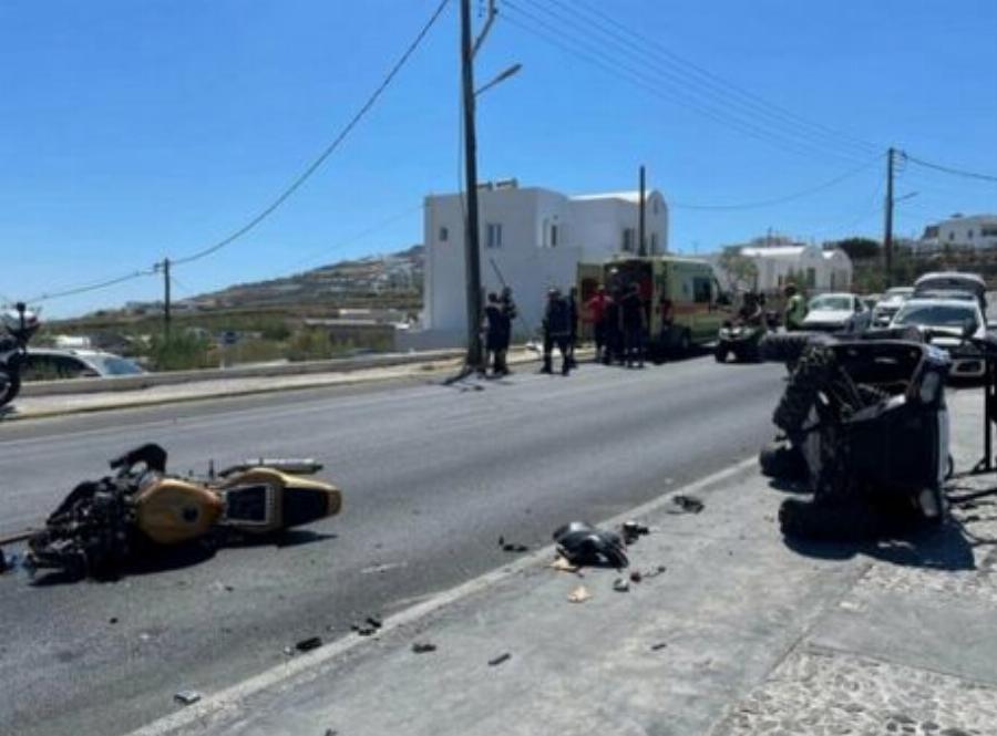 Θανατηφόρο τροχαίο δυστύχημα στη Σαντορίνη: Ένας νεκρός και ένας τραυματίας ο τραγικός απολογισμός