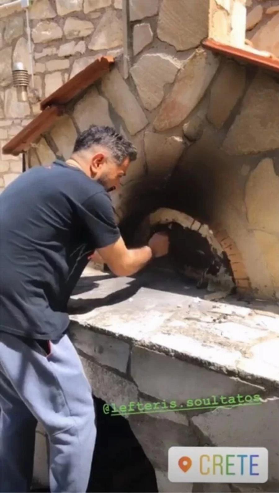 Ονειρεμένο αρχοντικό με τεράστιο κήπο: Αυτό είναι το παραδοσιακό πετρόχτιστο εξοχικό της Βάσως Λασκαράκη και του Λευτέρη Σουλτάτου στη Κρήτη