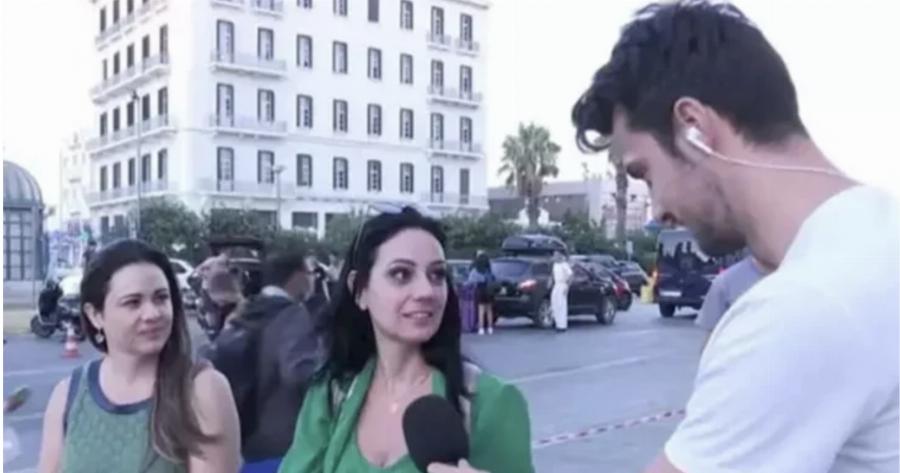 Πειραιάς: Το ρεπορτάζ που κατέληξε σε γνωριμία – Τουρίστρια «μαγεύτηκε» από ρεπόρτερ δεν έπαιρνε τα μάτια της από πάνω του