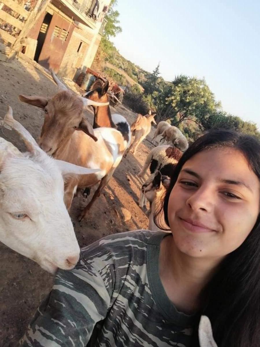 Η ζωή της Μαρίας Ρέτσας στην κτηνοτροφία: Η 20χρονη που βόσκει 100 γιδοπρόβατα στην Εύβοια δίνει ελπίδα για την νέα γενιά