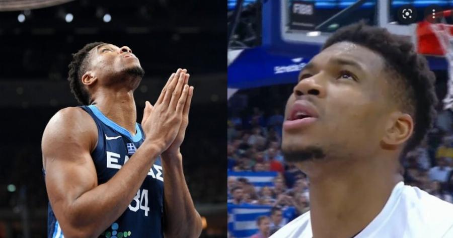 “Χαίρε ώ χαίρε λευτεριά”: Η πρώτη ανάρτηση του Αντετοκούνμπο μετά την ήττα από τη Γερμανία σηκώνει την τρίχα