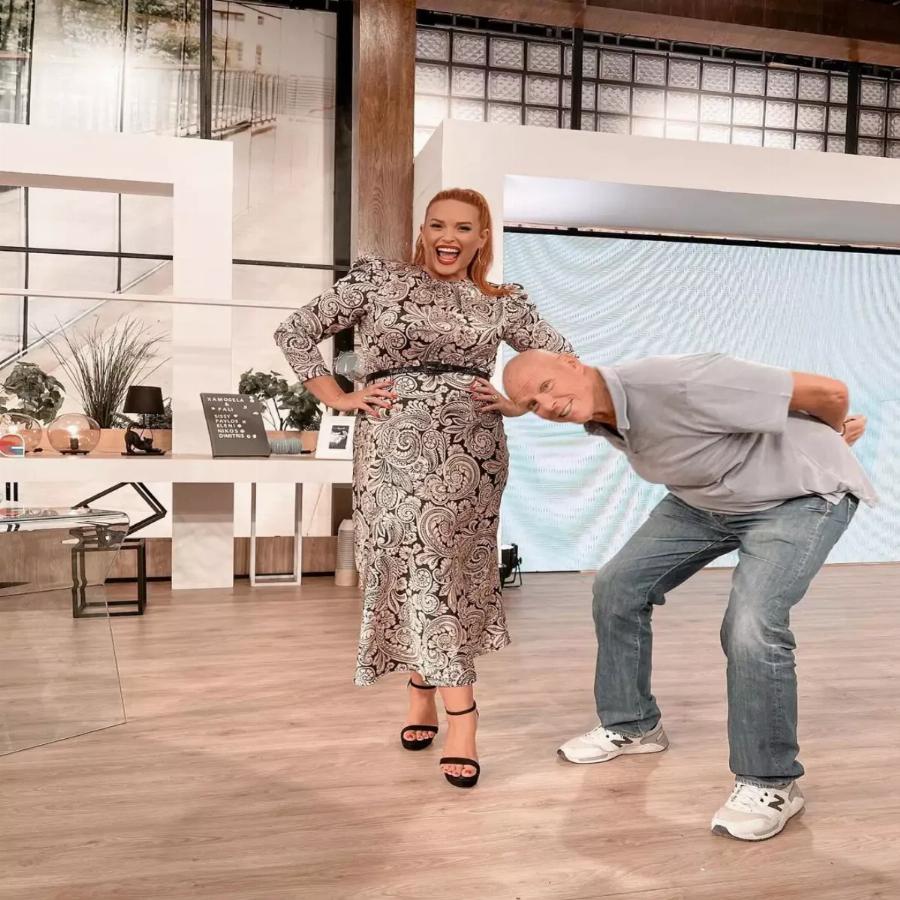 Σίσσυ Χρηστίδου: Η πιο όμορφη έκπληξη από την βαφτιστήρα της, Ada, στο πλατό της εκπομπής της