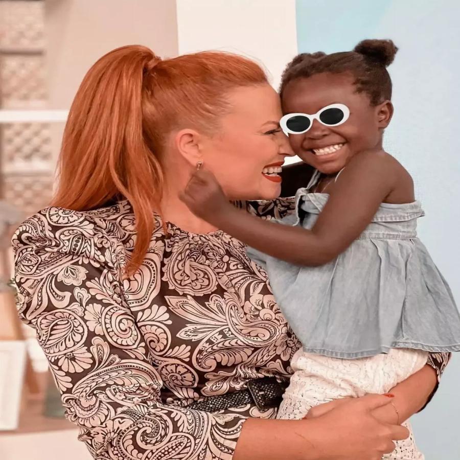 Σίσσυ Χρηστίδου: Η πιο όμορφη έκπληξη από την βαφτιστήρα της, Ada, στο πλατό της εκπομπής της