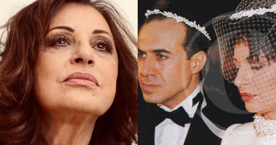 Λίγοι το θυμούνται: Σπάνια στιγμιότυπα από τον δεύτερο γάμο της Χαρούλας Αλεξίου με τον Σωτήρη Μπασιάκο