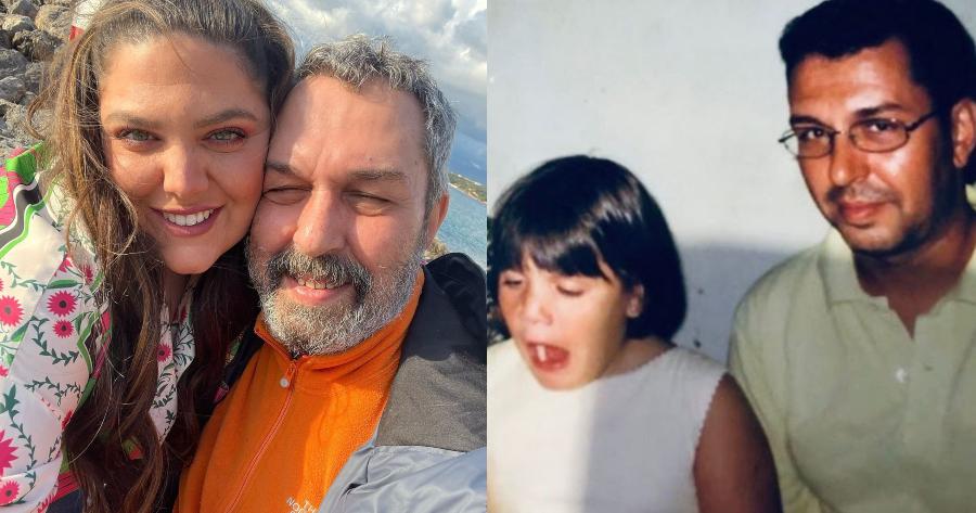 Η πιο γλυκιά ανάρτηση της Δανάης Μπάρκα: «Στα 7 μου επέλεξα τον Χρήστο Χατζηπαναγιώτη για πατέρα μου»