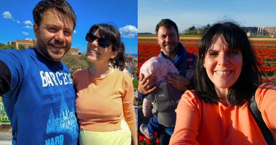 Ευτύχης Μπλέτσας: Η απρόσμενη γνωριμία με τη σύζυγο του, η ονειρική πρόταση γάμου και τα ατέλειωτα ταξίδια με το μωρό τους