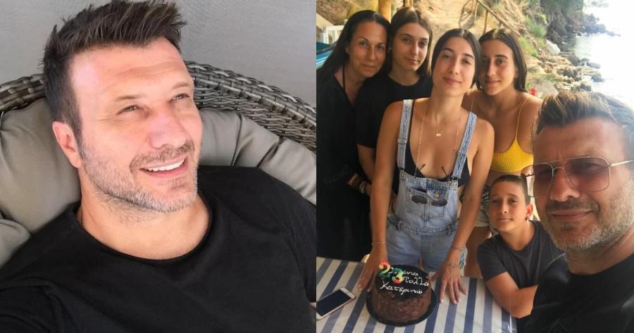 Γιάννης Πλούταρχος: Η σπάνια δημόσια εμφάνιση με την σύζυγο και μητέρα των 5 παιδιών του