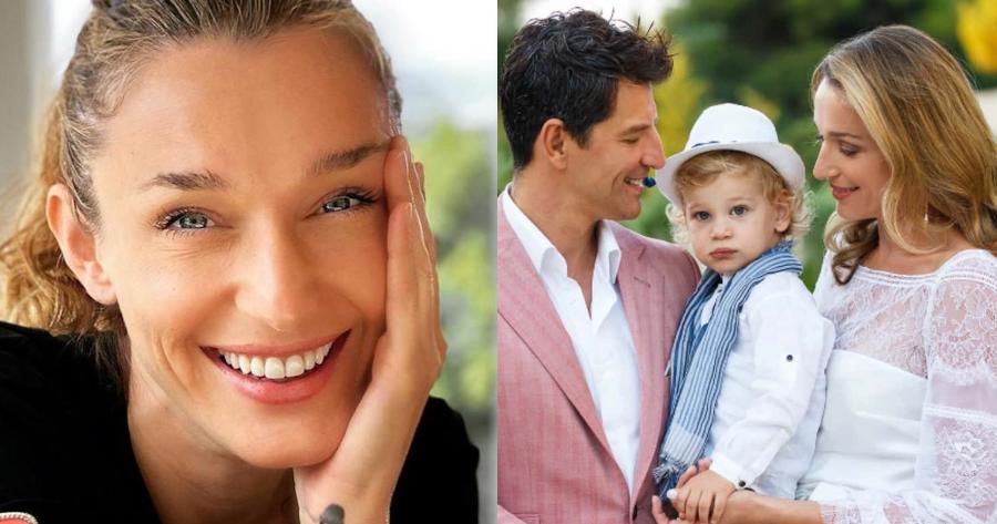 Κάτια Ζυγούλη: Ο γιος της Απόλλωνας μεγάλωσε, ψήλωσε  και είναι ίδιος με τον Σάκη Ρουβά