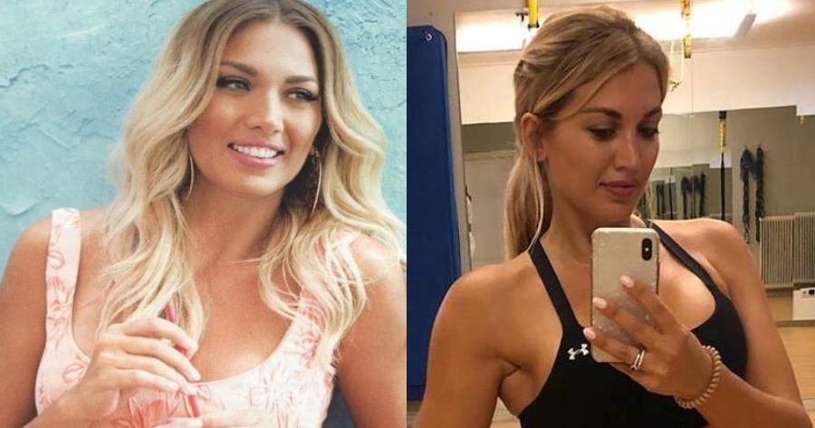 Γυμναστική με τούρλα την κοιλιά: Η Κωνσταντίνα Σπυροπούλου επιλέγει αυτή την άσκηση στον 5ο μήνα της εγκυμοσύνης της