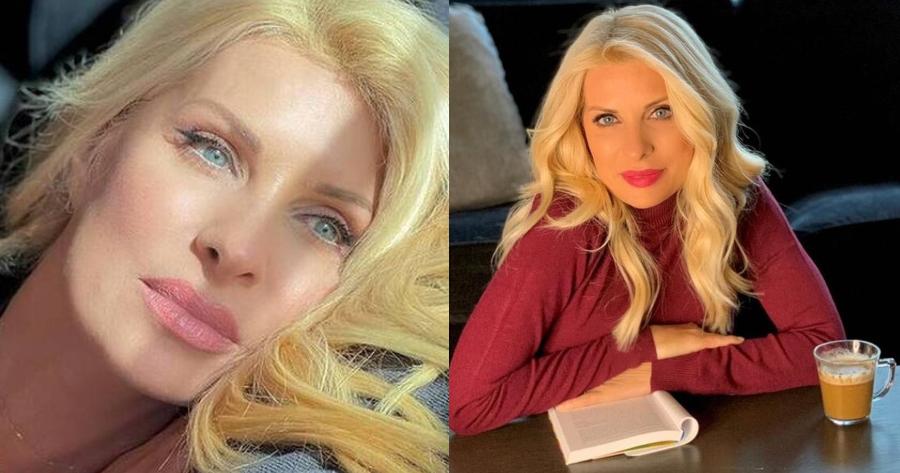 Τεράστιο σαν σαλέ: Το πολυτελές σαλόνι του σπιτιού της Ελένης Μενεγάκη με το τζάκι και τα υπέροχα έπιπλα που θα το ζηλέψετε