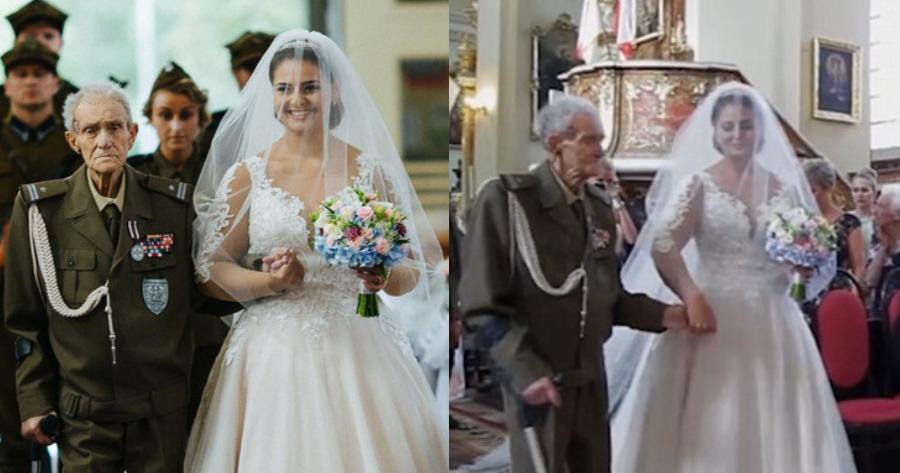 Έκανε το όνειρο του πραγματικότητα: Ο 94χρονος παππούς συνοδεύει την εγγονή του στο γάμο της και 2 μέρες μετά αφήνει την τελευταία του πνοή