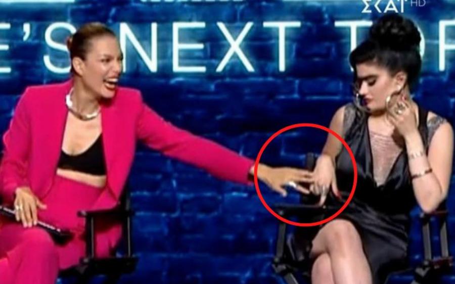 «Φουντώνουν» οι φήμες που θέλουν Καγιά και Χατζηπαντελή «στα μαχαίρια»: 8 δευτερόλεπτα στο GNTM 5 προκάλεσαν ερωτηματικά