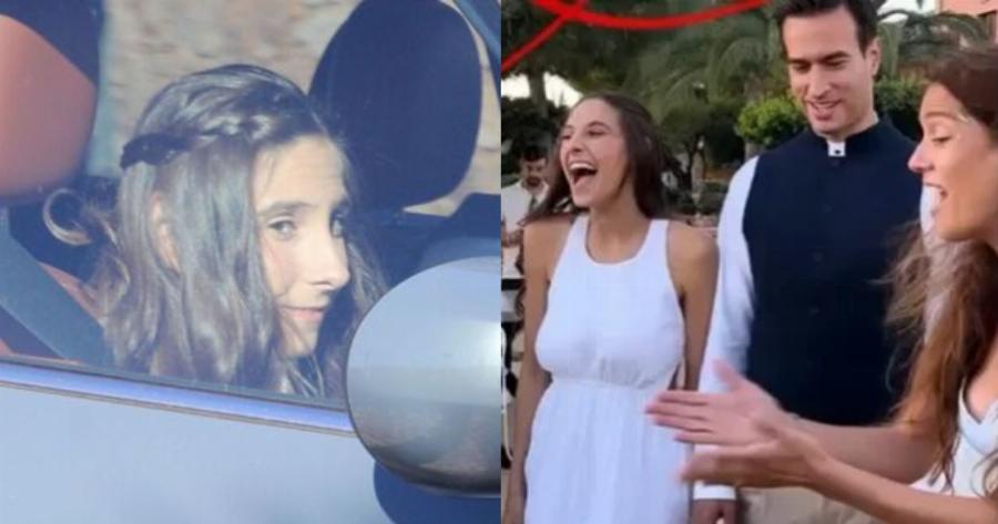 Έλαμπαν από ευτυχία: Φωτεινή Αθερίδου και Κωνσταντίνος Μαγκλάρας βάφτισαν τον γιο τους και παντρεύτηκαν