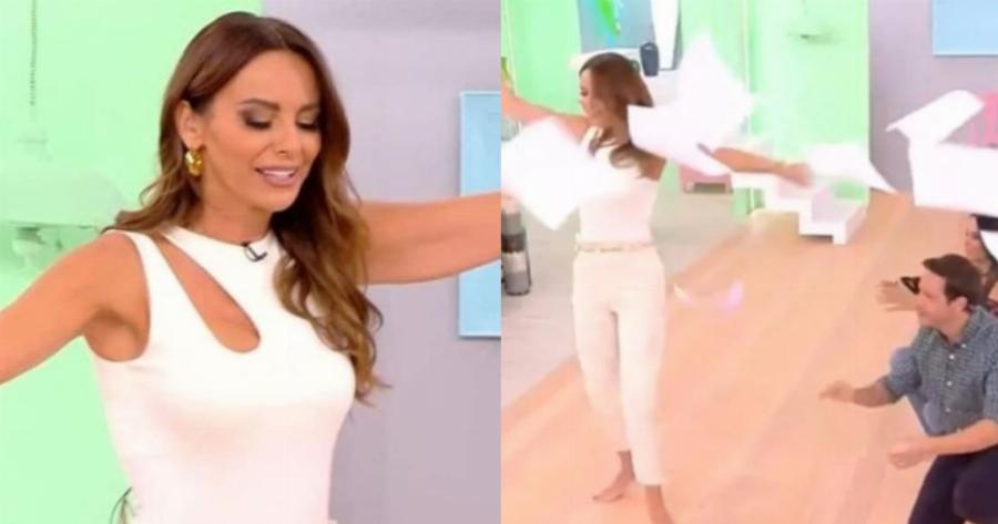 Ξόρκισε το κακό η Μπέττυ Μαγγίρα: Χόρεψε ξυπόλυτη ζεϊμπέκικο και μεράκλωσε όλο το πάνελ