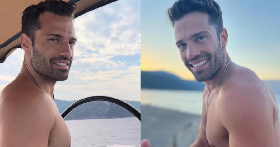 Συνεχίζει να τρελαίνει τις γυναίκες: Σχημάτισε καρδιά στο απέραντο γαλάζιο και την αφιέρωσε στις θαυμάστριές του