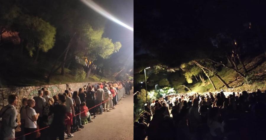 Πάνω από 30.000 για τη χάρη του Σταυρού: Όλη νύχτα σταυρώνει ακούραστα ο παπα Δημήτρης στο Λυκαβηττό