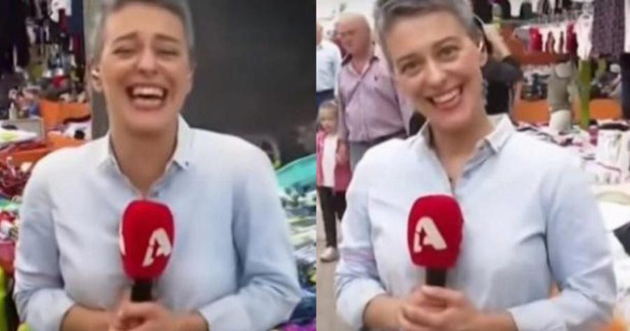 Ξεκαρδίστηκε στα γέλια Λαρισαία ρεπόρτερ: Δεν μπορούσε να σταματήσει να γελάει – «Πόσα τσίπουρα έχεις πιει;»