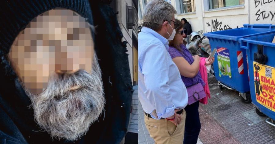 Συγκινητική ιστορία στον Βόλο: Γιατρός κοιμάται στον δρόμο και τρώει από τους κάδους – Οι κουβέρτες είναι η μόνη περιουσία του