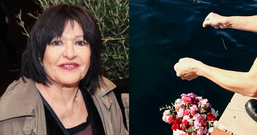 Πραγματοποιήθηκε η η τελευταία της επιθυμία: Η τέφρα της Μάρθας Καραγιάννη σκορπίστηκε στη θάλασσα