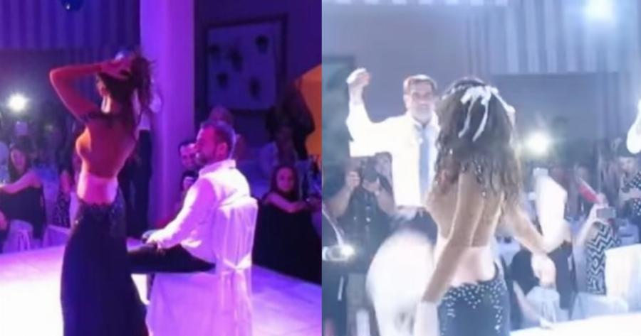 Γάμος όλο εκπλήξεις: Το τσιφτετέλι που αφιέρωσε η νύφη στον γαμπρό και τους άφησε όλους με το στόμα ανοιχτό