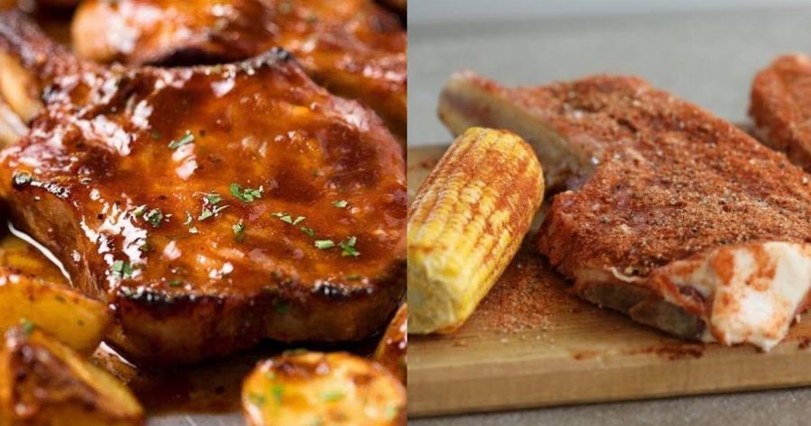 Καραμελομένες Μπριζόλες: Η ιδανική μαρινάδα με μέλι, μουστάρδα και μέλι για ζουμερές και νόστιμες μπριζόλες