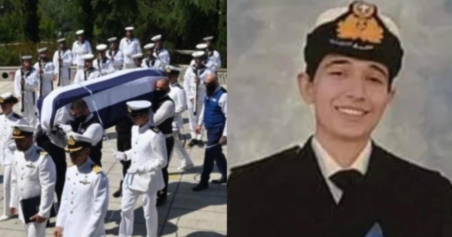 Σπαρακτικές στιγμές στην Λάρισα:  O Αρχηγός των Δοκίμων χαιρετά την Θάλεια – Νύφη με μπομπονιέρες στην κηδεία της