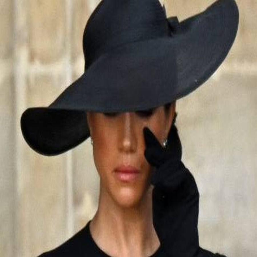 Λύγισε τελικά:  Τα δάκρυα της Μέγκαν Μαρκλ στην κηδεία της Βασίλισσας Ελισάβετ