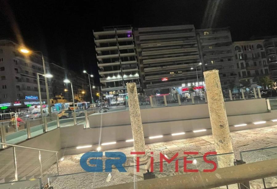 Ιστορικές στιγμές στη Θεσσαλονίκη: Φωταγωγήθηκαν τα πρώτα αρχαία εκθέματα του Μετρό Θεσσαλονίκης
