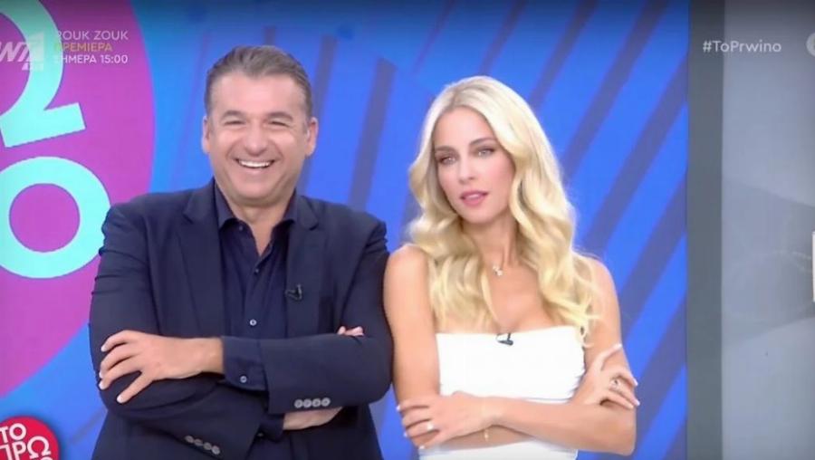 Σκούρα τα πράγματα στο πρωινό του Αντέννα – Τα παράτησε όλα η Δούκισσα Νομικού μετά από τσακωμό με τον Λιάγκα