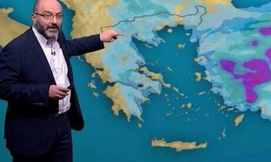 «Καμπανάκι» από Αρναούτογλου για τον καιρό: «Μεγάλη προσοχή την Δευτέρα»