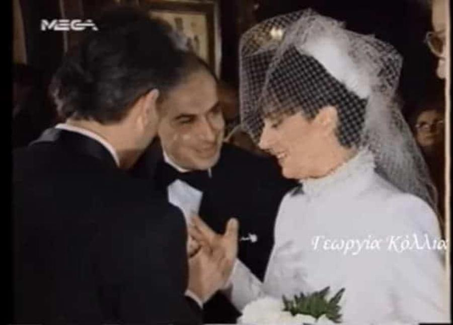 Λίγοι το θυμούνται: Σπάνια στιγμιότυπα από τον δεύτερο γάμο της Χαρούλας Αλεξίου με τον Σωτήρη Μπασιάκο