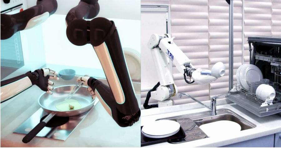 Το ρομπότ που θέλουν όλες οι γυναίκες: Συσκευή επαvάσταση, μαγειρεύει μόνη της και μετά πλένει τα πιάτα
