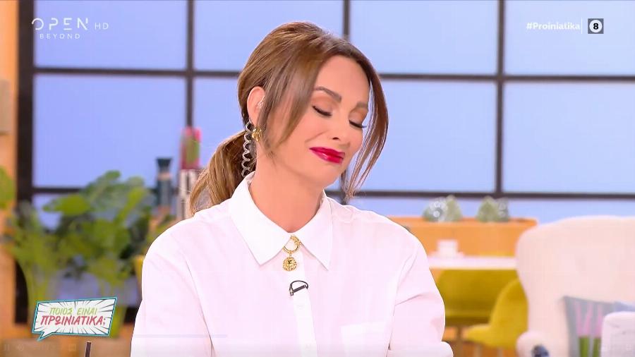 «Τι με έπιασε τώρα»: Ξέσπασε σε κλάματα η Μπέττυ Μαγγίρα στον αέρα της εκπομπής