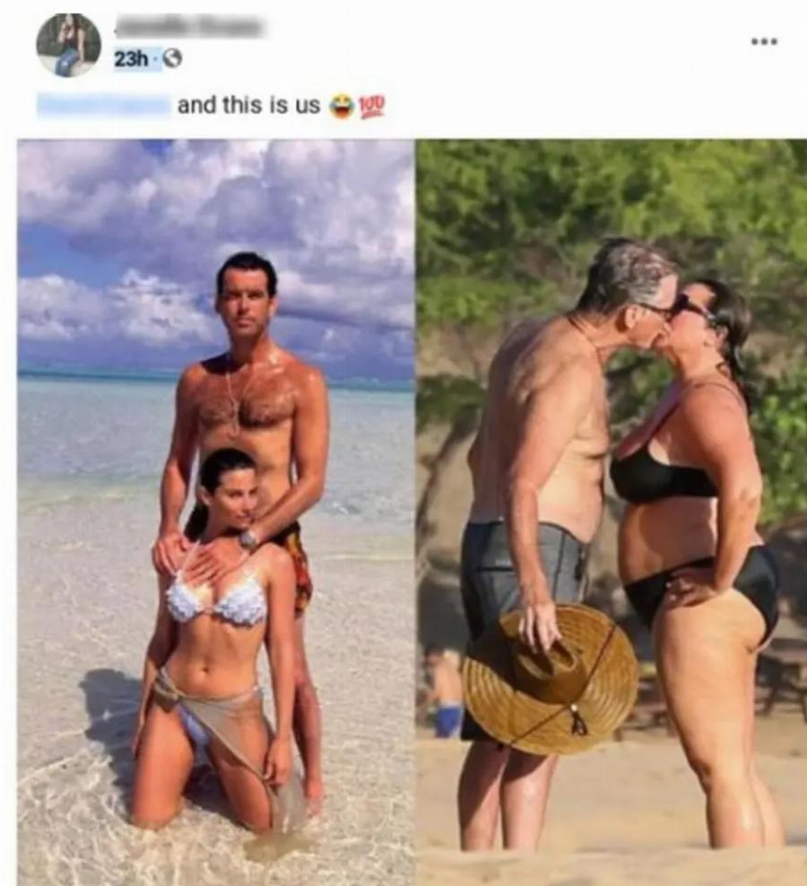 «Αγαπώ κάθε καμπύλη της»: Ο Πιρς Μπρόσναν αποστομώνει όσους σχολιάζουν το σώμα της συζύγου του