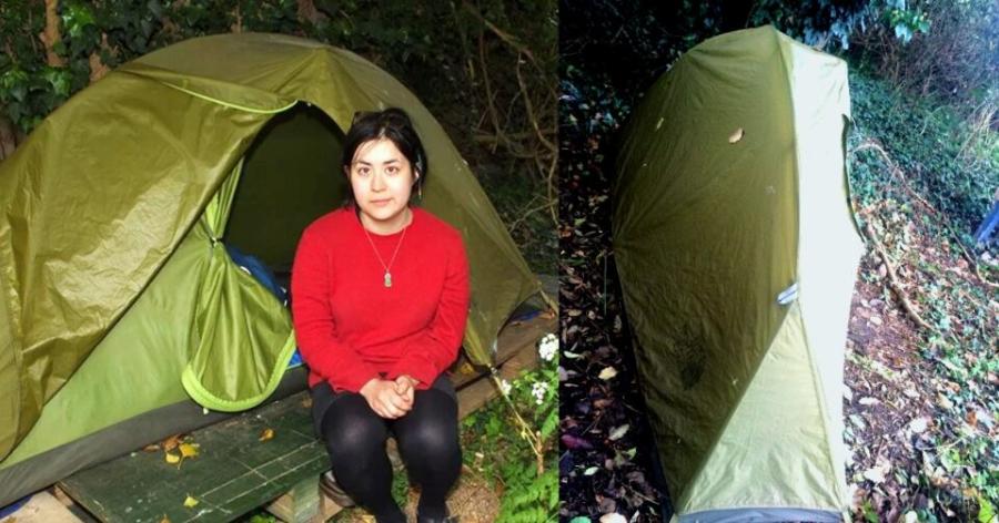 2 χρόνια μέσα σε μια σκηνή: Άστεγη φοιτήτρια επιβίωσε από το κρύο, τις κακουχίες και κατάφερε να σπουδάσει