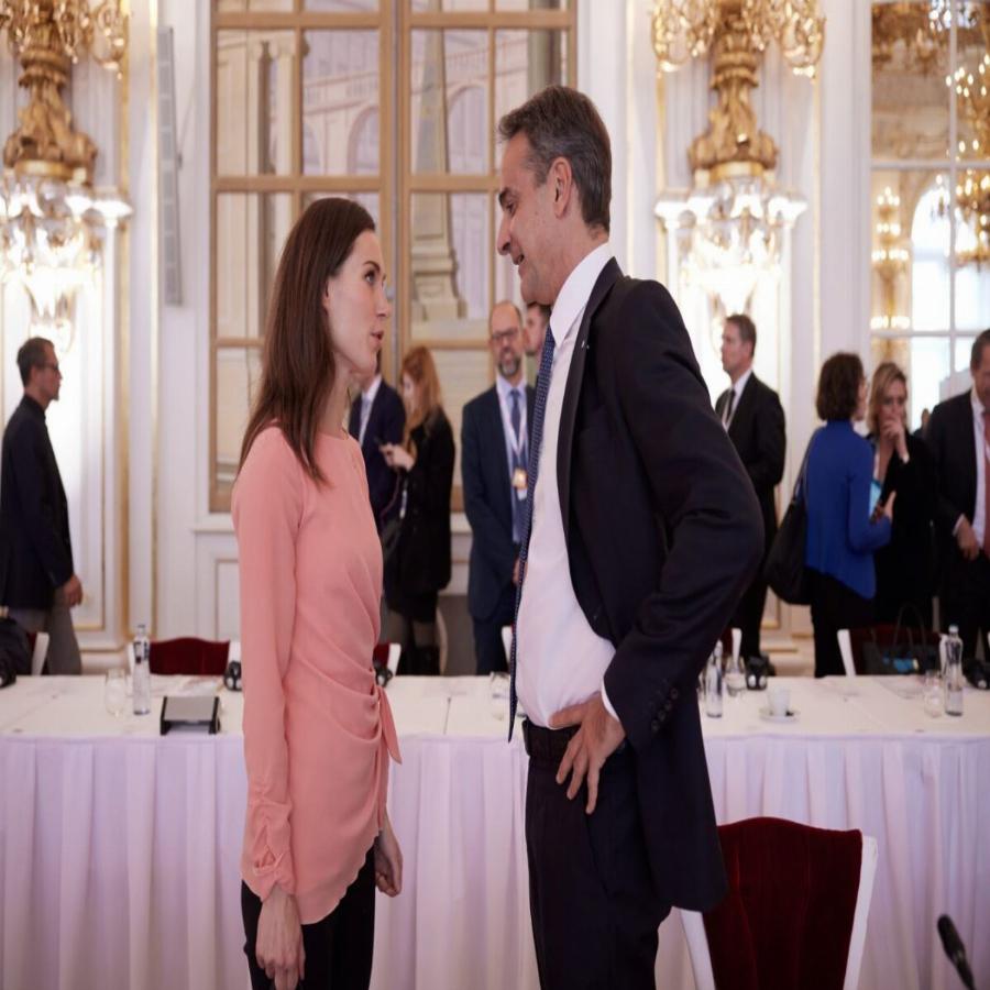 Την τρέλανε με την γοητεία του: Το τετ α τετ του Κυριάκου Μητσοτάκη με την Φιλανδή Πρωθυπουργό