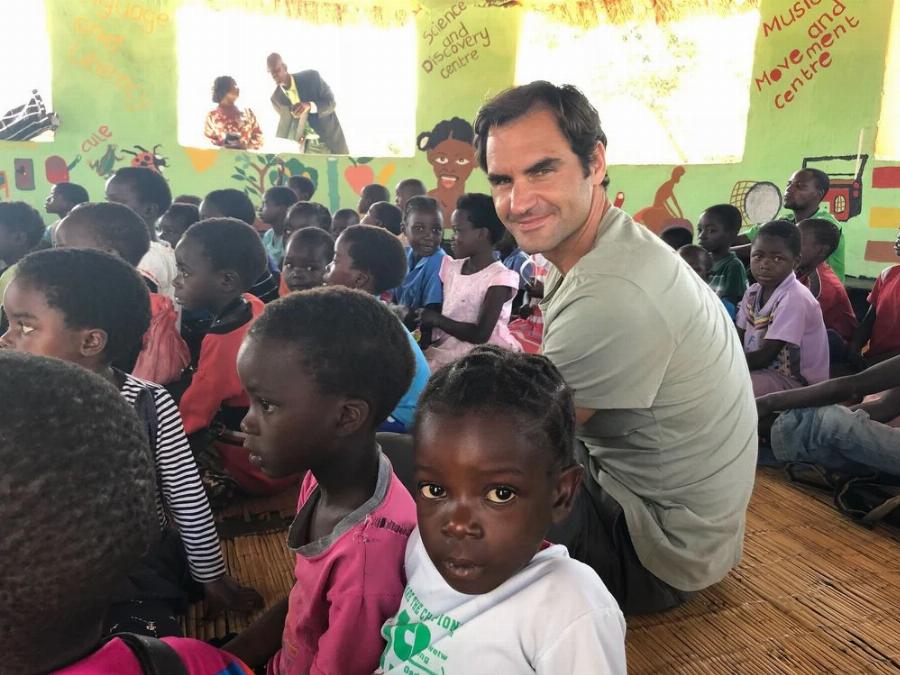 Ρότζερ Φέντερερ: Η τεράστια φιλανθρωπία στην εκπαίδευση των 6 πιο φτωχών χωρών της Αφρικής