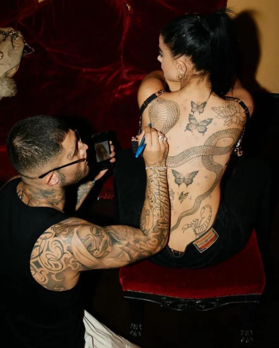 Η Σοφία Χατζηπαντελή χτύπησε νέο τατού στο Παρίσι και το ποστάρει στο instagram