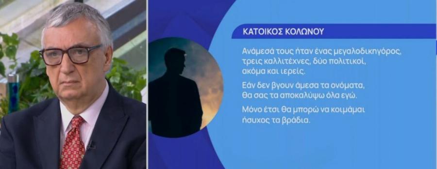 Κάτοικος Κολωνού αποκαλύπτει: «Παπάδες, καλλιτέχνες, πολιτικοί οι παιδοβιαστές – Αν δεν τους πουν θα τους αποκαλύψω εγώ»