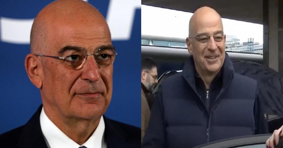 Σε καταφύγιο ο Νίκος Δένδιας στο Κίεβο: Ήχησαν σειρήνες ενώ συναντούσε τον Κουλέμπα