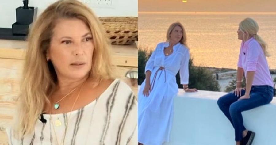 Η Σοφία Αλιμπέρτη ανοίγει την πόρτα του σπιτιού της στην Πάρο: «Όταν σταμάτησα την τηλεόραση είπα: Θέλω να ζήσω.»